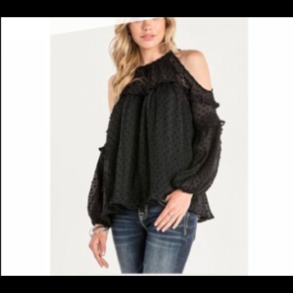 Miss Me Cold Shoulder Top